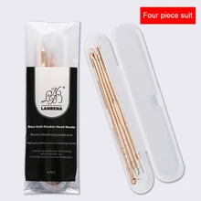 LANBENA 4 шт./компл. набор инструментов для удаления угрей для лица, прыщи, удалитель акне, набор игл 998