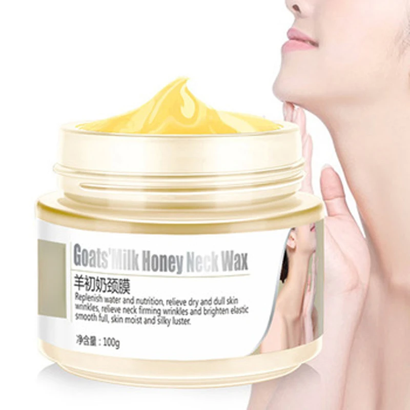 

Anti Aging Serum Goat Milk Neck Mask Anti Wrinkle Neck Cream Firming Whitening Neck Cream Skin Care Lifting Firming Moisturizing