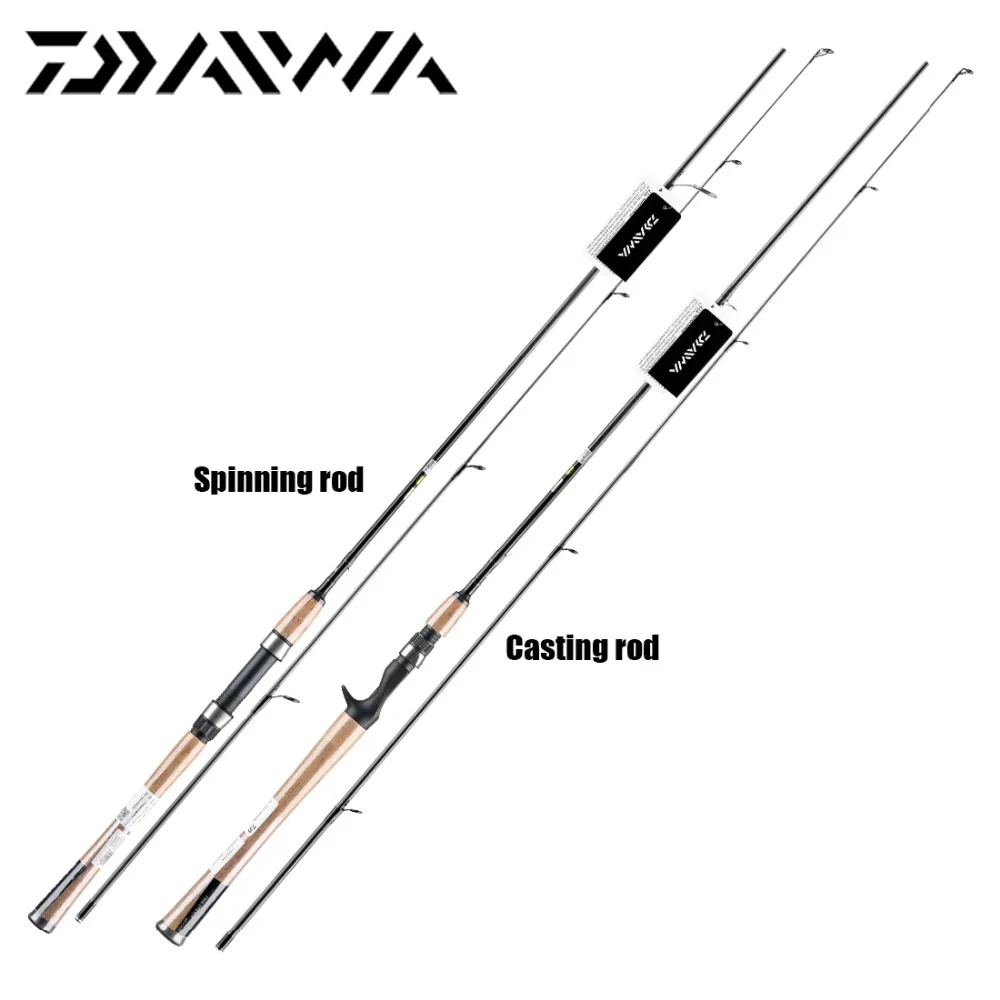 Оригинал DAIWA CROSSFIRE 662MFB спиннинговое Литье удочка быстрого действия M MH Power 1,98 2,13 M алюминиевая углеродная рыболовная палка|Удочки| | АлиЭкспресс
