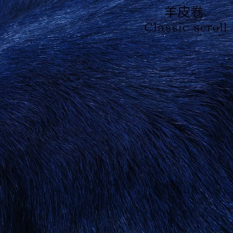 Природные формы 100*50 см Большой размер натуральная козья ковер из меха овцы, белый цвет овчины ковер, синяя декоративная меховая подушка