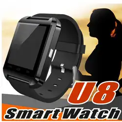 Розничная продажа U8 Смарт-часы bluetooth Смарт-часы u8 сенсорный экран спящий монитор Смарт-часы с розничной упаковкой для iPhone Android