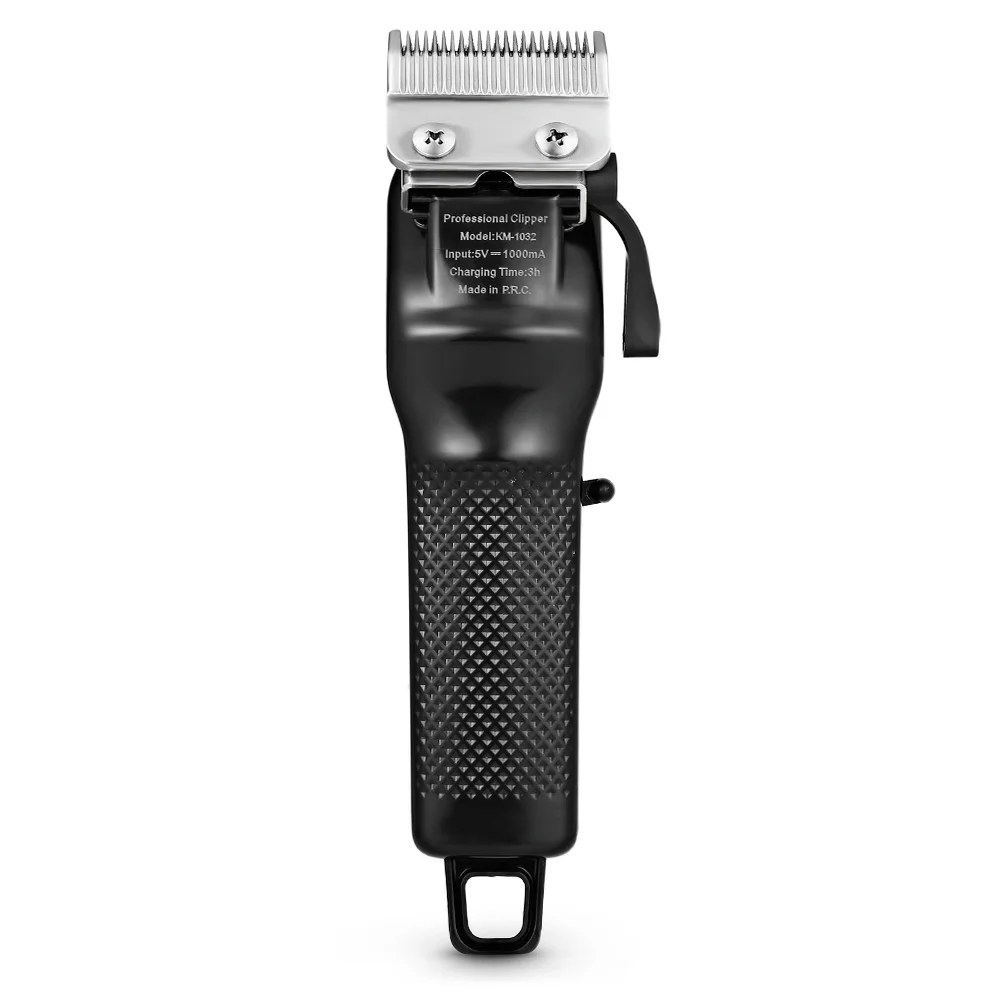 Kemei KM 1032 Adjustable Cordless Powerful Motor Hair Clipper with 4 Guide Comb Rechargeable Dual use Hair Trimmer Z30-in Hair Clippers from Home Appliances ...
