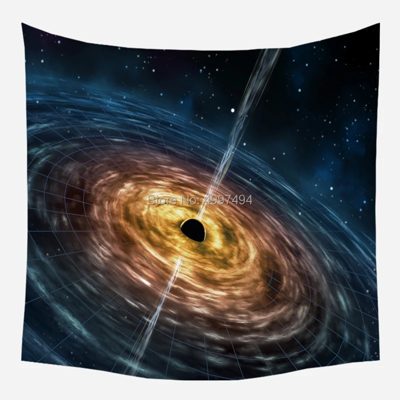 

Loartee Mysterious Outer Space Astronomy Tapestry Galaxy Nebula Airflow Room Decoration Tenture Mural Decor Backdrop Arras