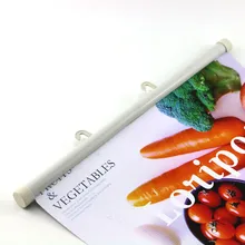 55 см рекламный держатель плаката пластиковый плакат фоторамка потолочный зажим для плаката полоса баннерный флаг с рекламой держатель удочка