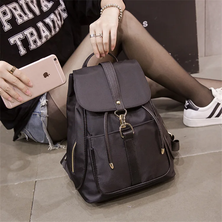 

Women Vintage Brand Design Bag Travel Casual Cute Female Nylon High Quality