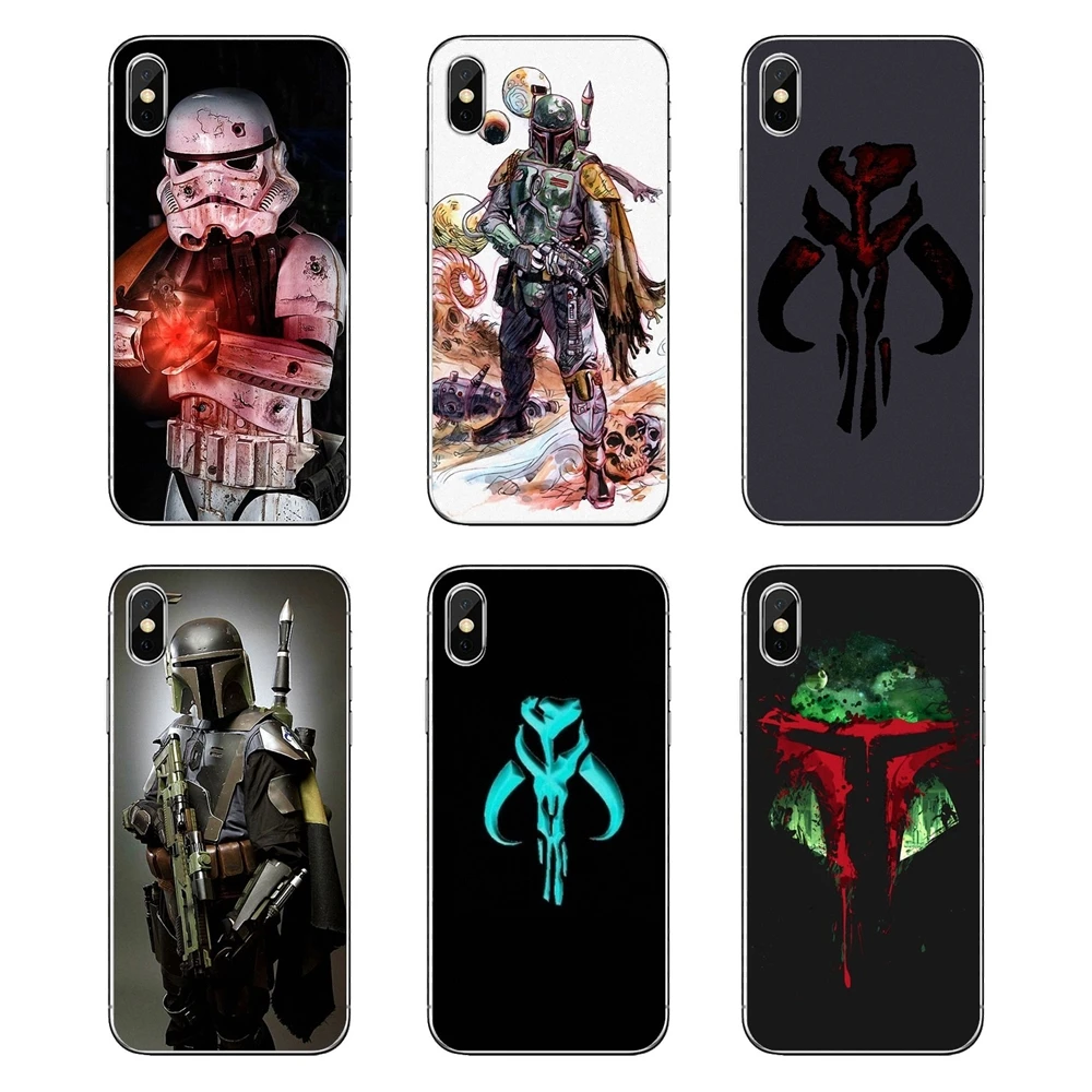 

Soft Case Cover For Samsung Galaxy A5 A6 A7 A8 A9 J4 J5 J7 J8 2017 2018 Plus Prime star wars Stormtrooper boba fett Green Helmet