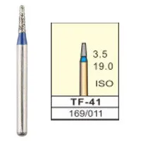 12 шт. стоматологический Алмазный ФГ 1,6 мм плоский конус Бур для NSK Стиль высокоскоростной воздушный турбинный TF-31, TF-41, TF-42, TF-43