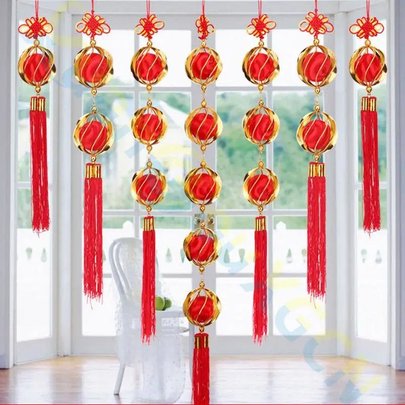 20 пачек Маленькая подвеска «фонарь» китайский год весна праздничные украшения горшечные растения вечерние домашнее украшение гостиницы макет сцены