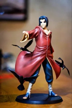 

17cm Naruto Shippuden Uchiha Itachi Anime Action Figure PVC Collection toys for christmas gift free shipping