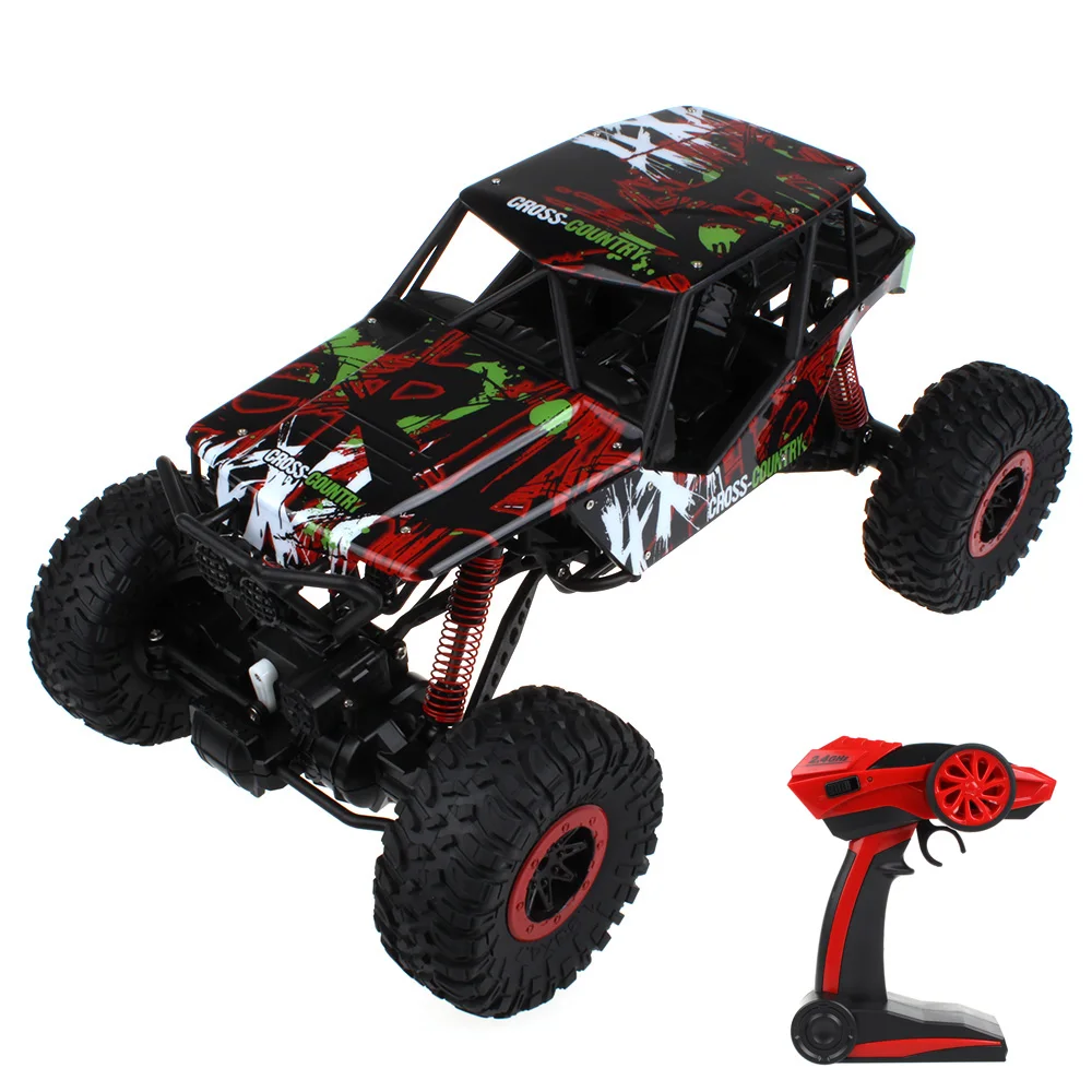 RC Car 2.4GHz Rock Crawler Rally Car 4WD Truck 1:10 Scale