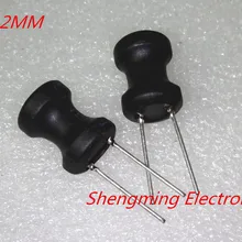 50 шт. 2.2uH 3.3uH 4.7uH 6.8uH 10uH 22uH 33uH 47uH 68uH 100uH 9*12 радиальный электролитический конденсатор освинцованный бескорпусный Мощность индуктор 9x12 мм