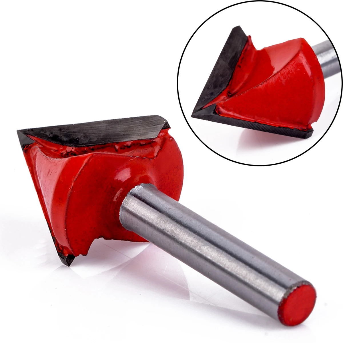 60 Degree 6mm Shank V Groove Router Bit Tungsten Steel CNC Engraving Woodworking Tool