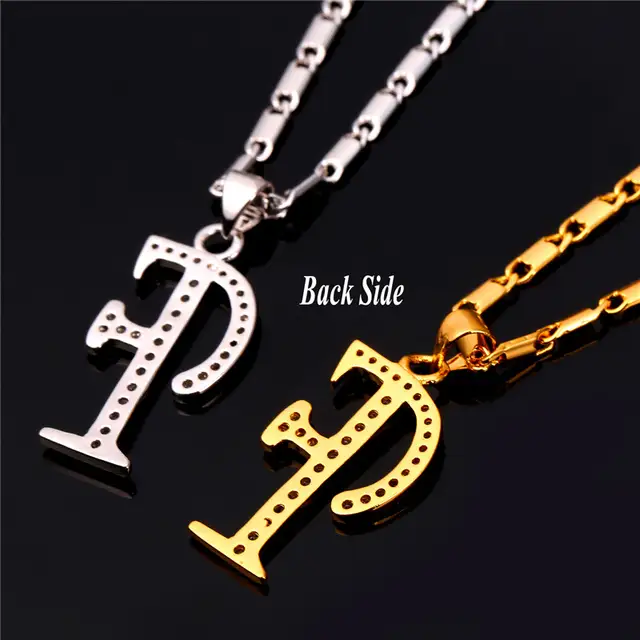 Starlord Initial F Letter Pendants Necklaces Women Men Personalized Gift Alphabet Jewelry Gold Color Necklace Starlord Initial F Letter Pendants Necklaces Women Men Personalized Gift Alphabet Jewelry Gold Color Necklace