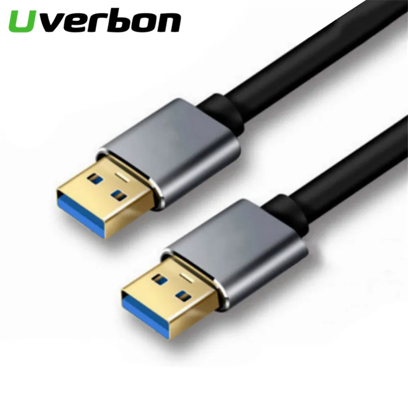 

Uverbon USB Type A Male to USB Male Extension Cable Super Speed USB 3.0 Extender Cable for Radiator Hard Disk Webcom