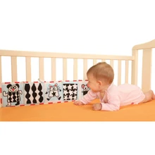 Buy 1-12 months baby toys Cloth Book  Multi Animal Bumper pad Toys knowledge around multifunction fun and colorful bed Baby bedding Free Shipping