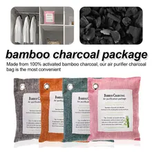 100 г автомобильный домашний поглотитель запаха, бамбуковый уголь, активированный уголь, освежитель воздуха, дезодорант, разные цвета, активированный бамбуковый уголь