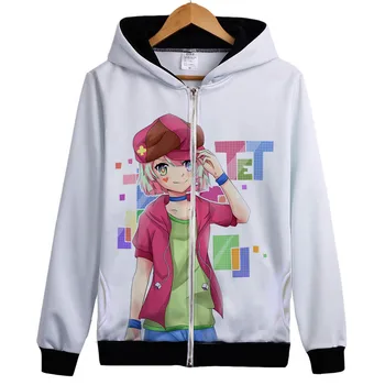 

Anime no game no life hoodie shiro sora Jaket hoodie Sweatershirt Cosplay Manga no game no life jibril coat for men women
