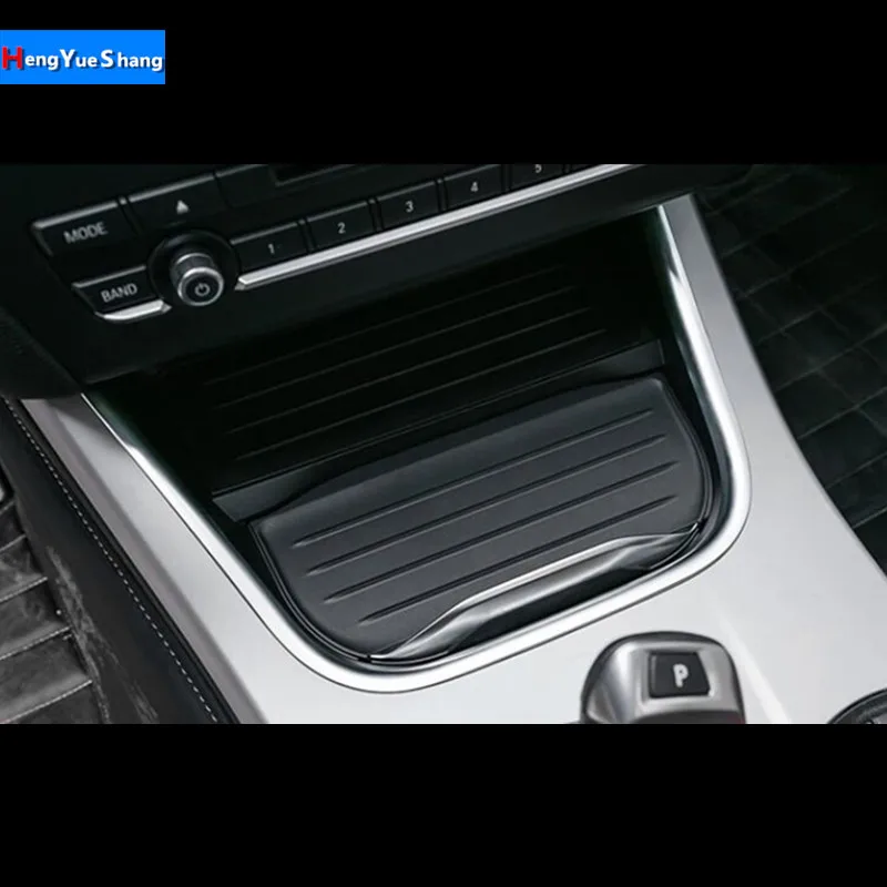 

Car styling For BMW F25 F26 car Refit accessory Water cup seat frame Decorative strip 3D Stickers for BMW X3 X4 2011-2018