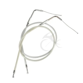 

Motorcycle Throttle Cable Wires For Harley Davidson Sportster XL883 XL1200 2002-2014
