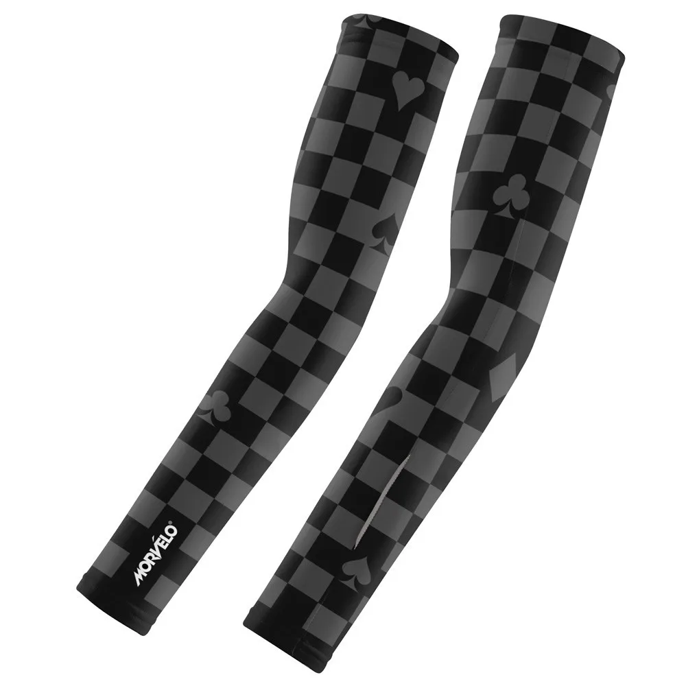 Morvelo summer lycra arm sleeve uk team 2019 Sun protection hand sleeve bike protective case cunstom cycling kit sport equipment