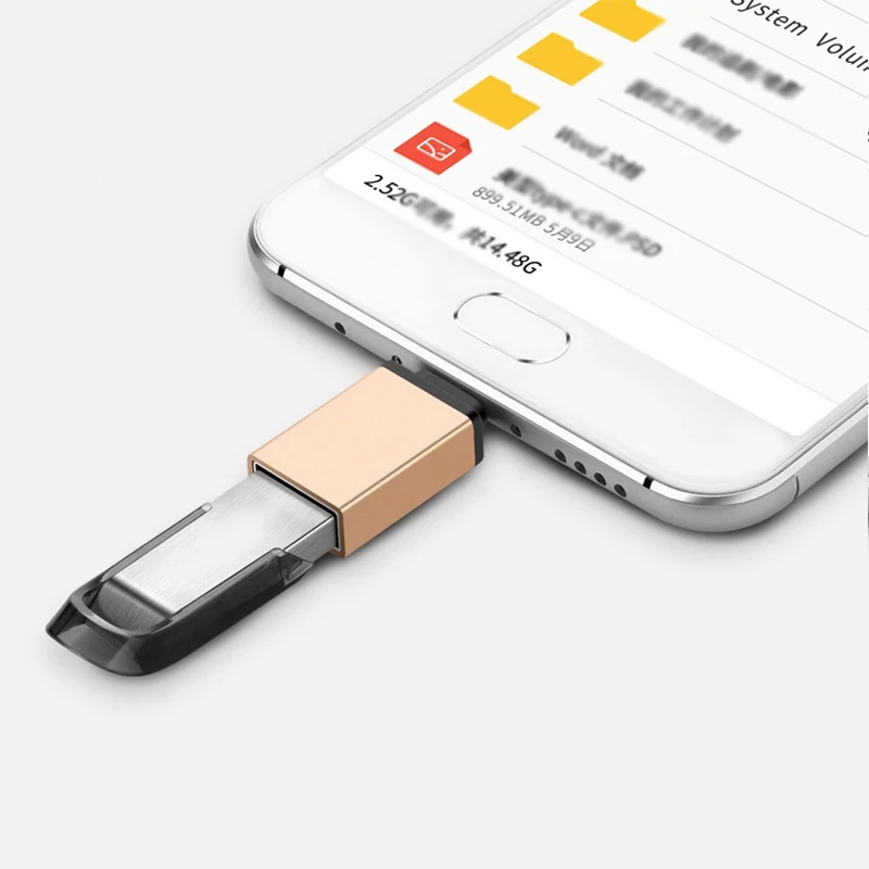 Роскошный USB адаптер Type C OTG конвертер 3 0 конвертировать в порт зарядки адаптеры