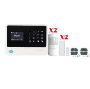 Русский/английский/французский/испанский Wi-Fi сигнализация домашняя GSM GPRS сигнализация s Охранная сигнализация Система безопасности IOS/android приложение - изображение