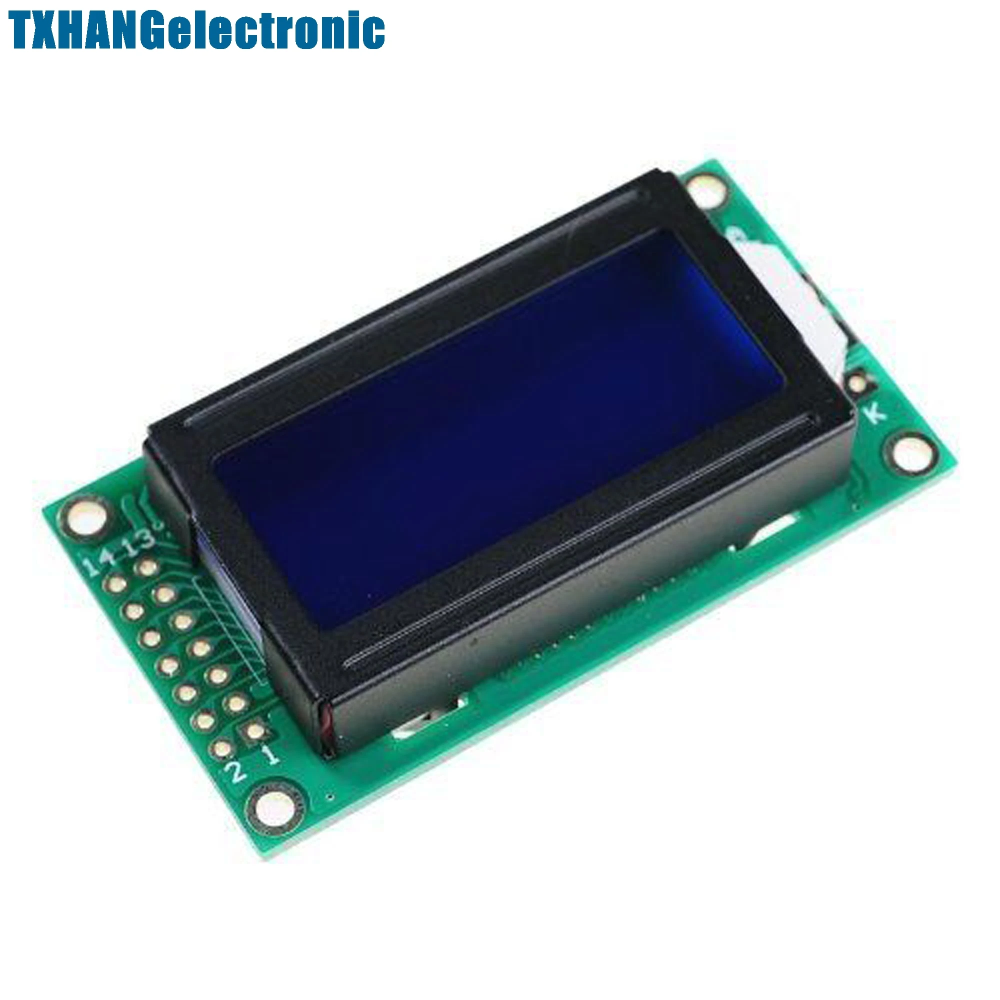 1pcs 0802 8X2 characters LCD module blue backlight