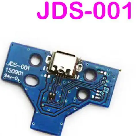 50 шт. V4 V5 Micro usb разъем для зарядки IC монтажная плата для sony Playstation 4 PS4 Pro JDS-040 контроллер питания зарядное устройство - Цвет: JDS001