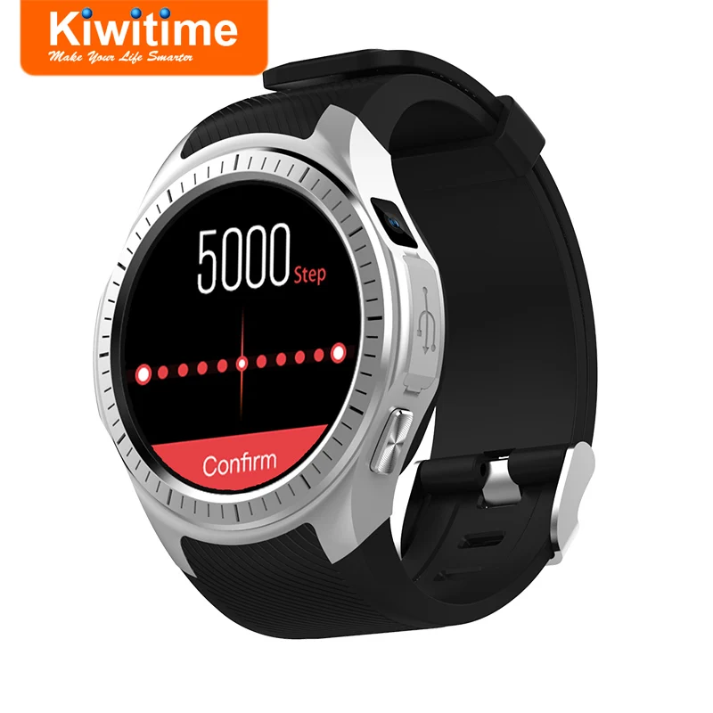 

KIWITIME KT31 GPS Sport Smart Watch Men Phone Connected Bluetooth Camera Blood Pressure Heart Rate Monitor Smartwatch for iPhone