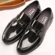 Luxury Designer Genuine Leather Mens Shoes Casual Flats Fashion Patent Leather Loafers Slip On Party And Wedding Shoes цена Luxury Designer Genuine Leather Mens Shoes Casual Flats Fashion Patent Leather Loafers Slip On Party And Wedding Shoes цены онлайн