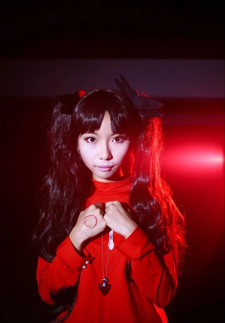 Женский костюм для косплея &quotFate Stay Night&quot Rin Tohsaka на Хэллоуин топ и юбка головной