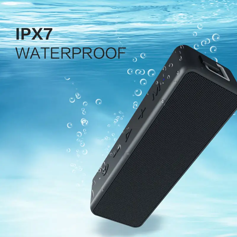 20 Вт TWS Bluetooth динамик s IPX7 водонепроницаемый беспроводной супер бас бумбокс