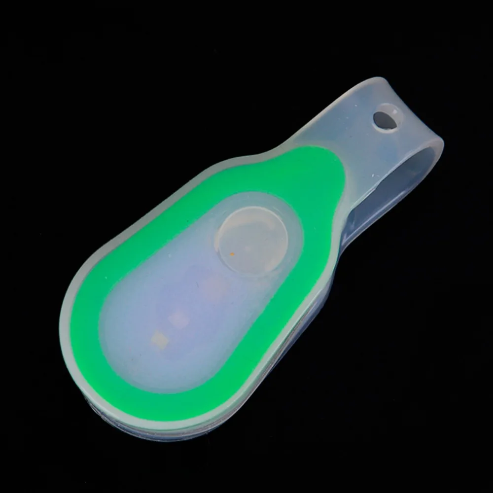 Светодиодный потолочный светильник безопасности фонарик для подачи экстренных сигналов Clip-on(магнитная) IPX6 Водонепроницаемый хэндс-фри 3 Режимы силиконовые для ночного катания, бега огни