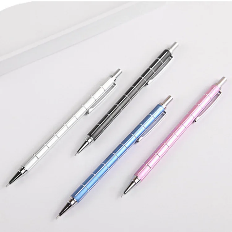 

0.5mm 0.7mm High Quality Metal Writting Automatic Mechanical Pencil School Office Supplies Stationery