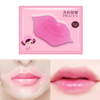 

1pc Women Crystal Collagen Lip Care Repair Gel Mask Pads Moisture Essence Anti Aging Wrinkle Patch lip pump