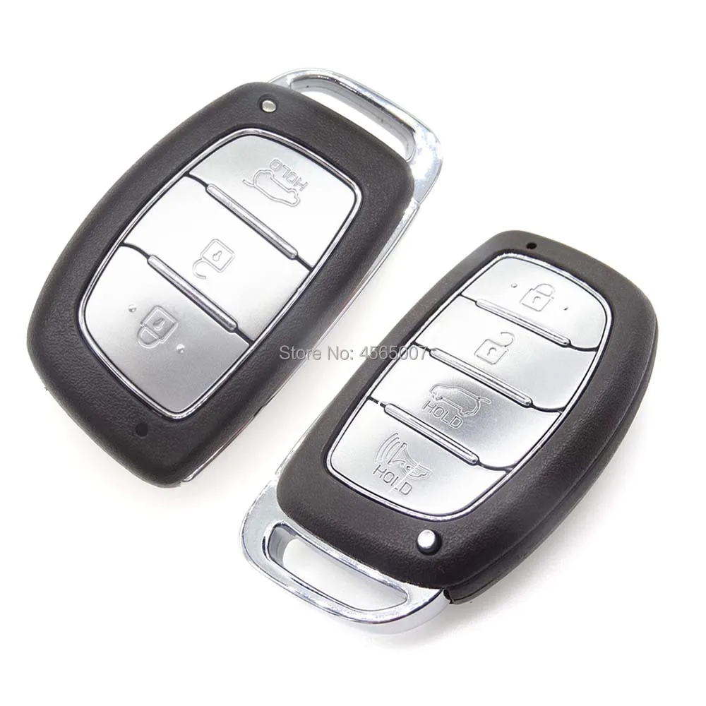 10 шт./лот сменный Брелок чехол для hyundai sonata i40 i35 tucson smartkeyless вход пульт