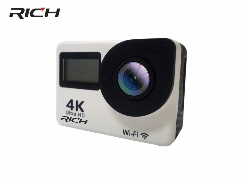 20 шт. F65R Allwinner V3 IMX179 4K Экшн камера 2 0 дюйма с двумя сенсорными экранами Wi Fi 30 м