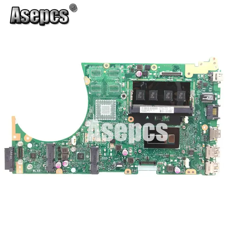 Asepcs S551LA материнская плата для ноутбука ASUS S551LA S551LB S551LN S551L R553L S551 тестовая оригинальная материнская плата 4G ram I3-4010