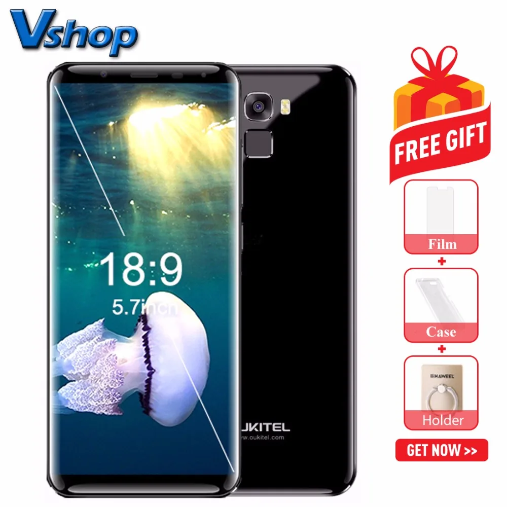 Оригинальный OUKITEL K5000 4G мобильный телефоны android 7 0 B + 6 восьмиядерный смартфон 5