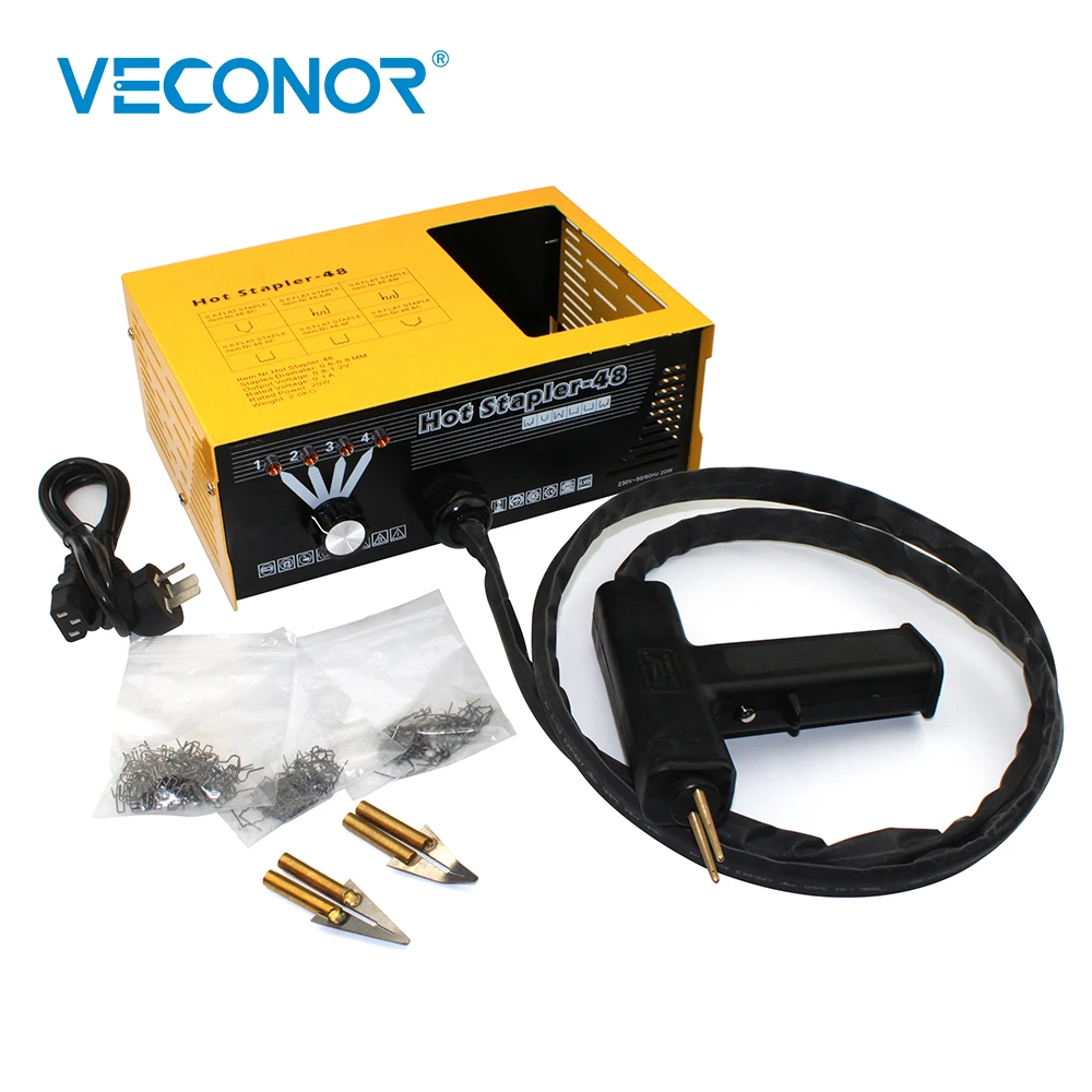 

Professional Plastic Welding Machine Hot Stapler for Auto Headlight Bumper and Other Plastic Repair Bodywork Repair PDR Tools