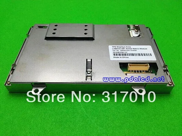 

Original 7.2inch LTE072T-4455-2 LTE072T-4455 LTE072T lcd display screen panel Car DVD GPS navigation system free shipping