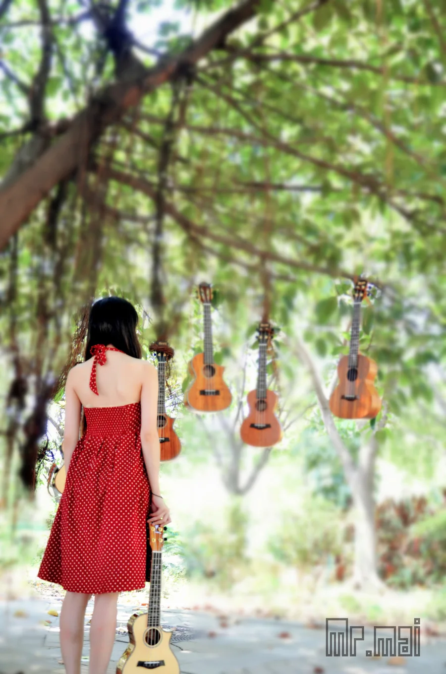 Концертная однотонная укулеле из красного дерева, 23 дюйма, гитара укулеле, мини акустическая, ручная работа, PHL, розовое дерево, Гавайи, 4 струны