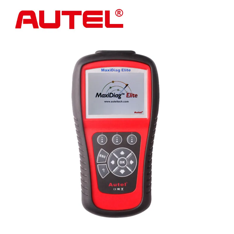 Original Autel MaxiDiag Elite MD701 Full System with Data Stream Asian Vehicle Diagnostic Tool Update Online DHL Free