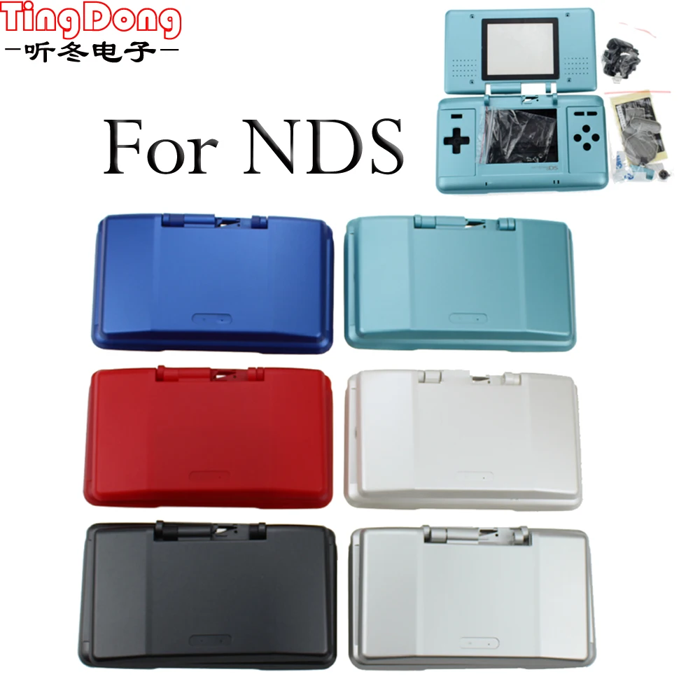Tingdong para Nintend Habitação de Substituição de Plástico ds Console Shell Tampa