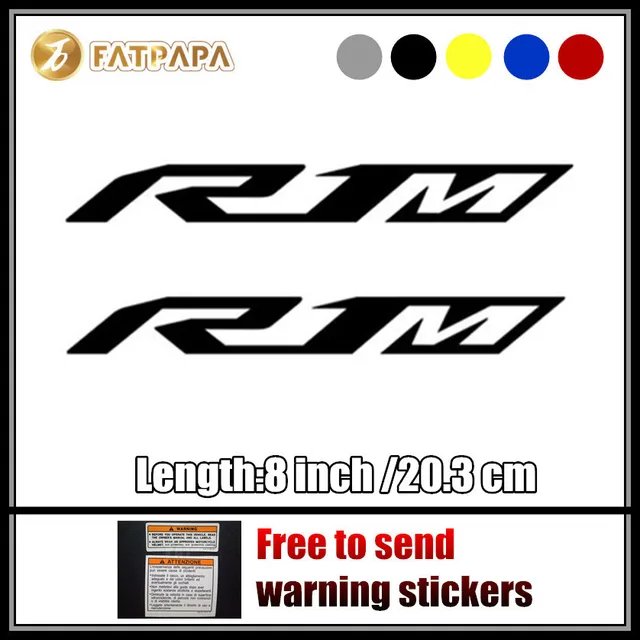 Motorcycle Bike Fuel Tank Wheels Fairing Notebook Luggage Helmet Motorcycle Bike Fuel Tank Wheels Fairing Notebook Luggage Helmet Moto Sticker Decals For Yamaha R1 M