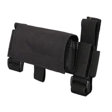 Нейлоновая Тактическая Винтовка разгрузка Riser Pad патроны картриджи держатель носитель тряпичная Сумочка круглый мешок для патронов Shell Buttstock