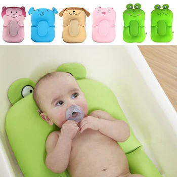 

Baby Shower Portable Air Cushion Bed Babies Infant Baby Bath Pad Non-Slip Bathtub Mat NewBorn Safety Security Bath Support Seat