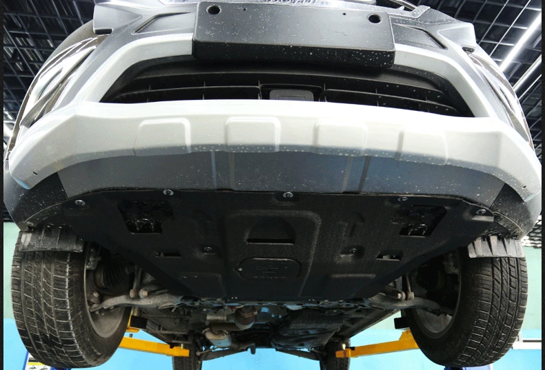 Lsrtw2017 марганцевая сталь пластиковая сталь автомобильный двигатель Нижняя шасси защитная доска для Geely Boyue Atlas