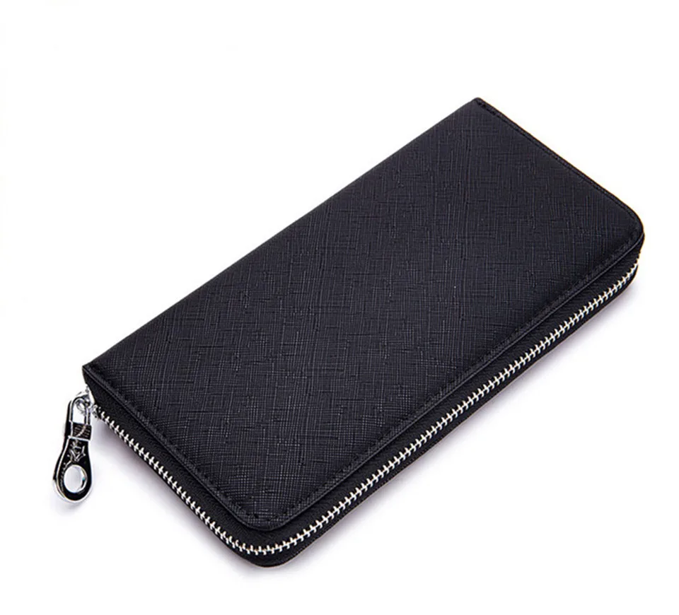 SOUTH GOOSE Men Wallet PU Leather Classic Long Clutch Wallets Male Large Capacity Credit Card Holder Women Travel Passport Purse