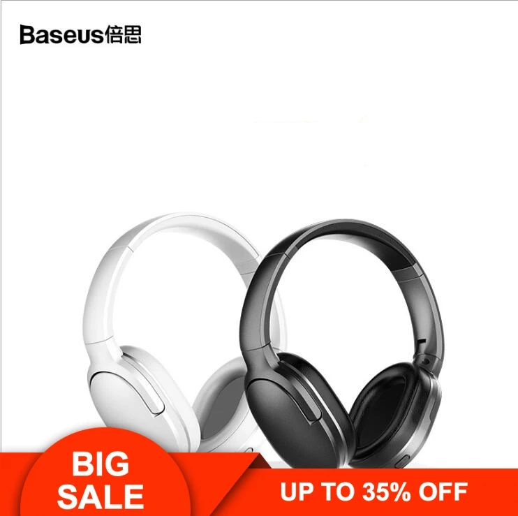 

Baseus D02 Wireless Headphone Bluetooth 5.0 Earphone Handsfree Headset For Ear Head Phone iPhone Xiaomi Huawei Earbuds Earpiece